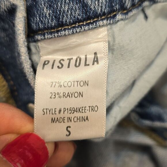 Pistola denim Overalls  small - Picture 7 of 8